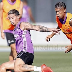 Mariano y James son las otras patatas calientes del Madrid
