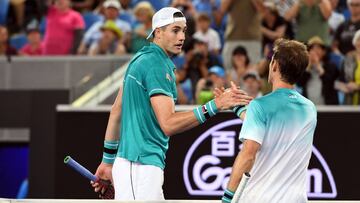 Anderson, a casa; e Isner fuera también del camino de Nadal