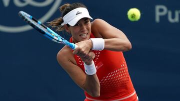 Garbi&ntilde;e Muguruza en Cincinnati.