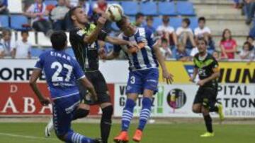 El Alavés se estrella ante la defensa del Llagostera