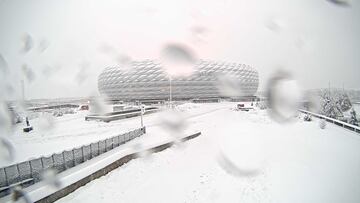 Una nevada suspende el Bayern-Union