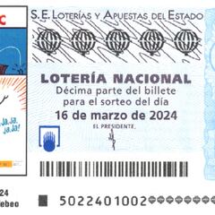 Lotería Nacional: comprobar los resultados del sorteo de hoy, sábado 16 de marzo