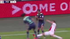 Impresentable lo de Tagliafico: le costó obviamente la roja