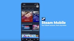 Steam estrena renovación completa de su aplicación para móviles con nuevas funciones