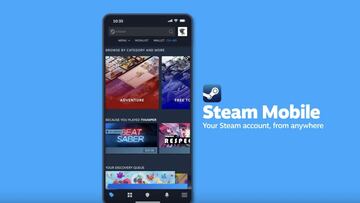 Steam estrena renovación completa de su aplicación para móviles con nuevas funciones