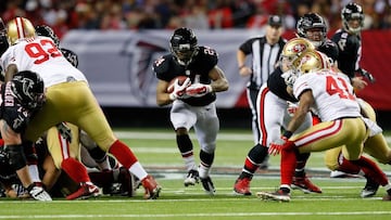 Devonta Freeman es otra de las armas con las que cuentan los Atlanta Falcons.