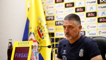 08/09/22 FUTBOL SEGUNDA DIVISION
UD LAS PALMAS Rueda de prensa de Garcia Pimienta