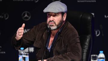 Cantona, durante un acto el pasado abril.