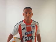 Luis Fernando Muriel, nuevo jugador de Junior de Barranquilla.