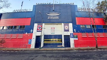 General view of the Ciudad de los Deportes Stadium closed by the Benito Juarez Mayor Office after the Cruz Azul and Santos match, on November 03, 2024, in Mexico City, Mexico.