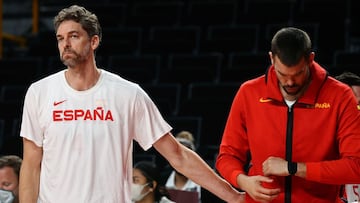 El pívot español dijo adiós a la selección tras la derrota de España ante Estados Unidos en cuartos de final en los Juegos de Tokio. 