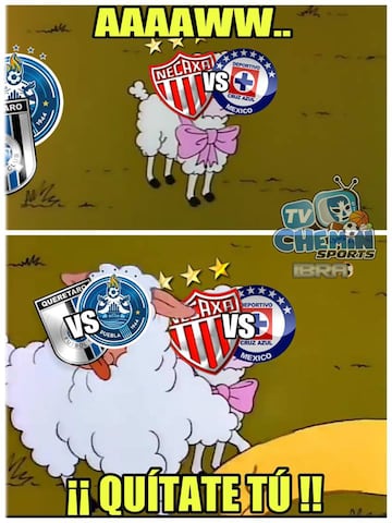 Los memes no se olvidan de la derrota de Cruz Azul ante Necaxa