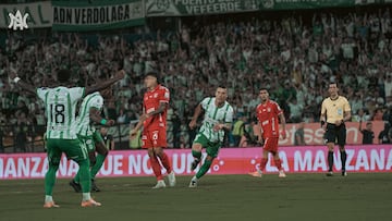 Nacional gana en el Atanasio al América por la semi de Copa