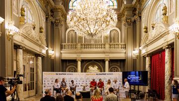 El ayuntamiento de Valencia acogió la presentación de la Grand Finale de las 52 Super Series 2024