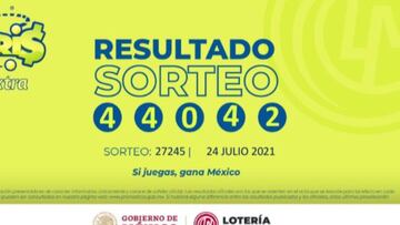 Resultados y números ganadores de hoy de la Lotería Tris Extra | 24 de julio