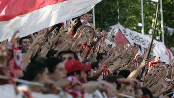 Aficionados del Rayo Vallecano.