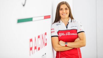 Tatiana Calder&oacute;n seguir&aacute; con Alfa Romeo en F1.