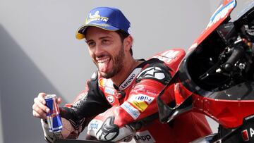 MotoGP - Austrian Grand Prix - Red Bull Ring, Spielberg, Austria - August 16, 2020 Mission Winnow Ducati Corse's Andrea Dovizioso celebrates winning the race REUTERS/Lisi Niesner
