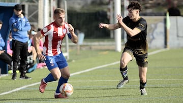 El Atlético de Madrid B derrotó a la EDM Moratalaz (0-2) en el partido correspondiente a la Jornada 28 en el Grupo 7 de Tercera División RFEF disputado en el estadio de La Dehesa.