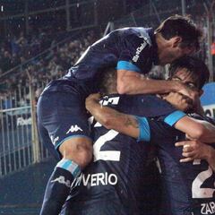 Ibargüen marca su primer gol con Racing