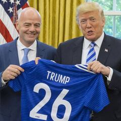 Trump e Infantino intercambian buenos deseos para United 2026