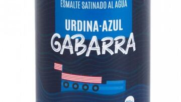 La pintura del color de la Gabarra