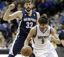 Gasol fue el líder de los Grizzlies