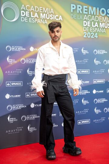 El cantante, m¨²sico y compositor, Agoney