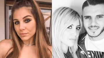 Im&aacute;genes de Ivana Icardi, la hermana de Mauro Icardi, y del futbolista con su mujer y representante, Wanda Nara 