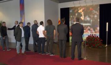 El homenaje a Tito Vilanova