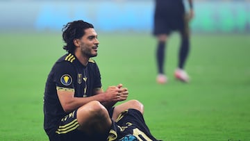 Raul Jimenez celebrates his goal 1-1 of Mexico during the Final match between United States USA) and Mexico (Mexican National Team) as part of the 2025 CONCACAF Gold Cup at NRG Stadium, on July 06, 2025 in Houston, Texas, United States.