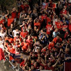 La Roja recibió el último apoyo antes de defender el liderato