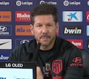 Simeone: "Este equipo necesita otra forma de juego"