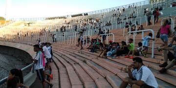 El color previo al Argentina vs México en Mendoza