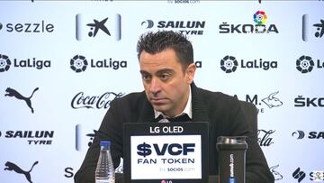 Xavi: "El jugador tiene que intentarlo y tener confianza"