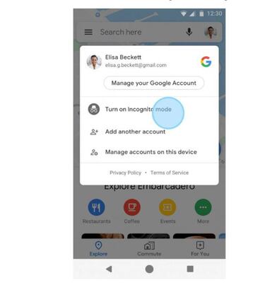 Google Maps tendrá su propio modo incógnito