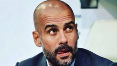 Pep Guardiola, entrenador del Manchester City.