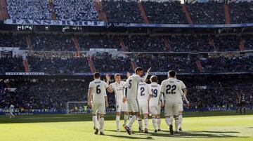 Real Madrid celebrate opener