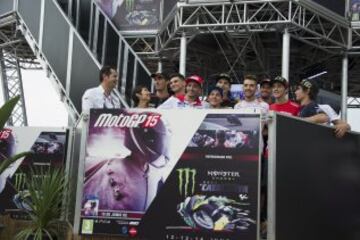 Presentación del Videojuego MotoGP 2015 en Montmeló