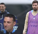 Scaloni se emociona hasta las lágrimas al hablar sobre el último partido de Messi en Argentina con la Selección