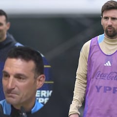 Scaloni se emociona hasta las lágrimas al hablar sobre el último partido de Messi en Argentina con la Selección