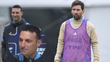 Scaloni se emociona hasta las lágrimas al hablar sobre el último partido de Messi en Argentina