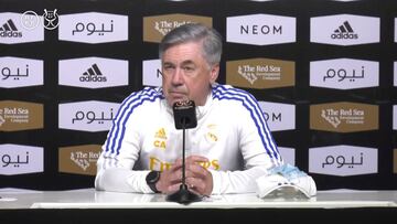 Ancelotti: "Hay jugadores con mucho futuro en el Barcelona"