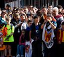 La afición del Valencia vuelve a agotar las entradas para Montjuic