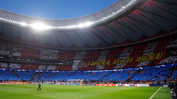 El C赤vitas Metropolitano, lleno en un partido de Champions