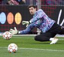 Courtois: "Mola que haya un poco de fuego en estos partidos"