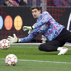 Courtois: "Mola que haya un poco de fuego en estos partidos"