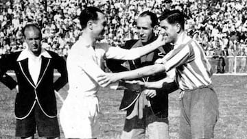 Primer derbi madrileño después de la guerra (1939)