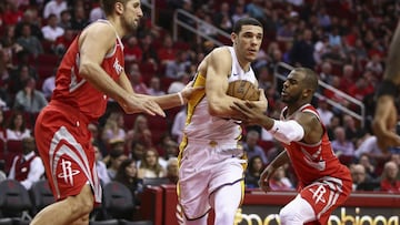 Los Lakers de Lonzo y Kuzma (¡38!) acaban con los Rockets