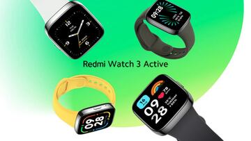 Redmi Watch Active, un nuevo smartwatch Xiaomi para competir con el Apple Watch